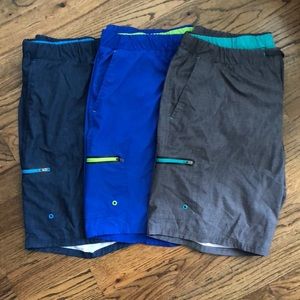 Lot of 3 Men’s ZeroXsposur Swim Trunks in XXL